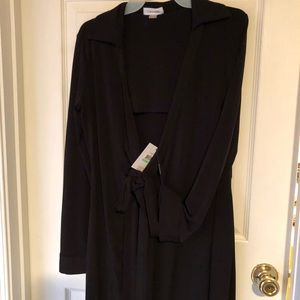 Calvin Klein wrap around dress.
